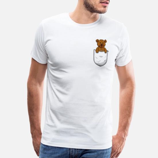 Teddy bear in the pocket' Men's Premium 
